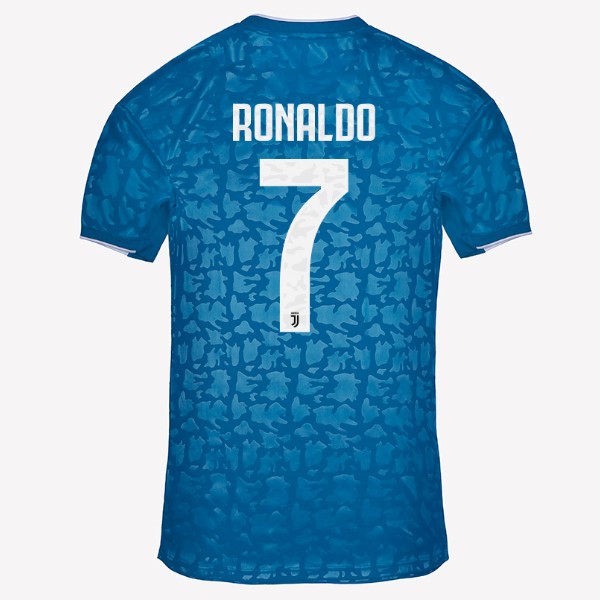 Camiseta Juventus NO.7 Ronaldo 3ª 2019/20 Azul